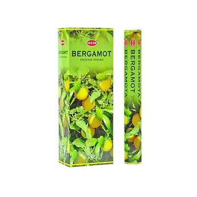 HEM Füstölő 20db x 6 cs/dob. BERGAMOT