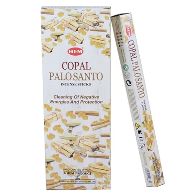 HEM1834FSHD HEM Füstölő 20db x 6 cs/dob. COPAL PALO SANTO